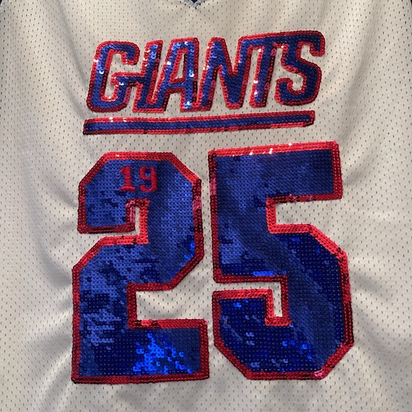Pink New York Giants Sequin Jersey - Picture 2 of 4